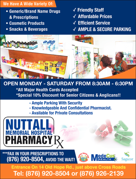 Nuttall Memorial Hospital Pharmacy
